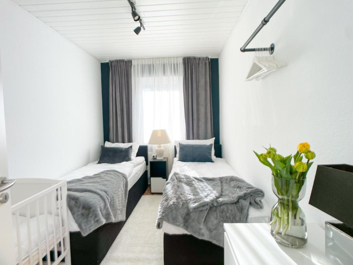 M-Style 01 Apartment Mit Terrasse Und Gasgrill, 24H Self-Check-In, Free Parking, Netflix 뉘른베르크 외부 사진