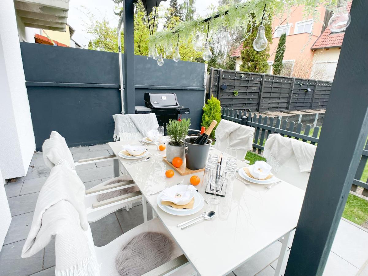 M-Style 01 Apartment Mit Terrasse Und Gasgrill, 24H Self-Check-In, Free Parking, Netflix 뉘른베르크 외부 사진